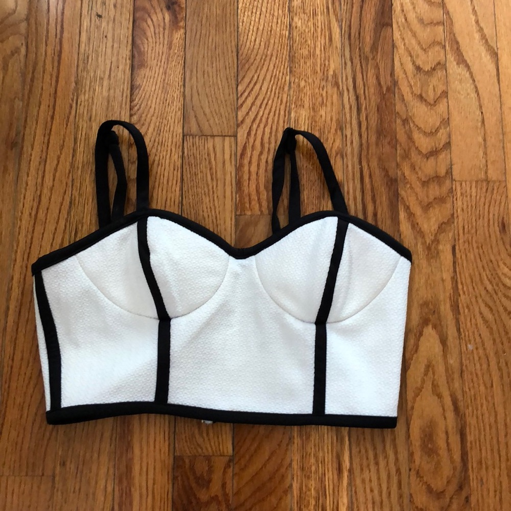 Black and white top